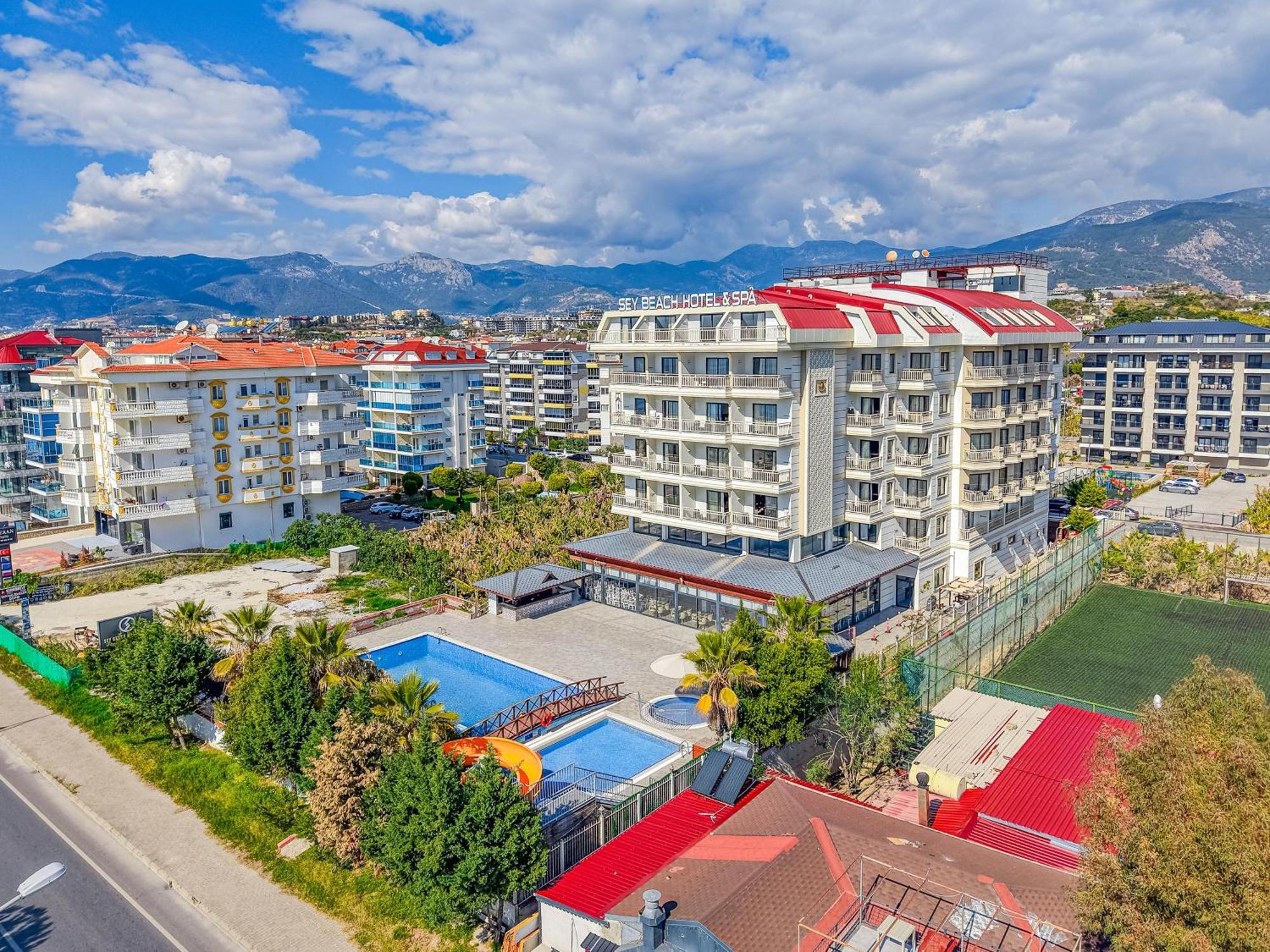 Sey Beach Hotel & Spa Alanya Eksteriør billede